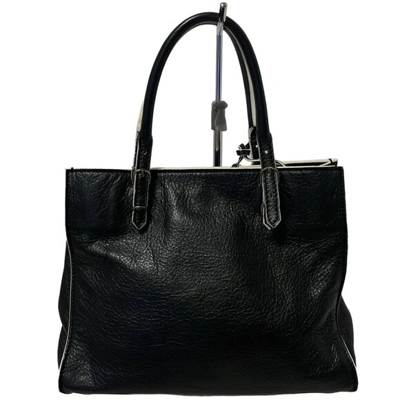 BALENCIAGA Papier Mini 305572 Black Leather - Tote Bag 596-053125 - Picture 2 of 9